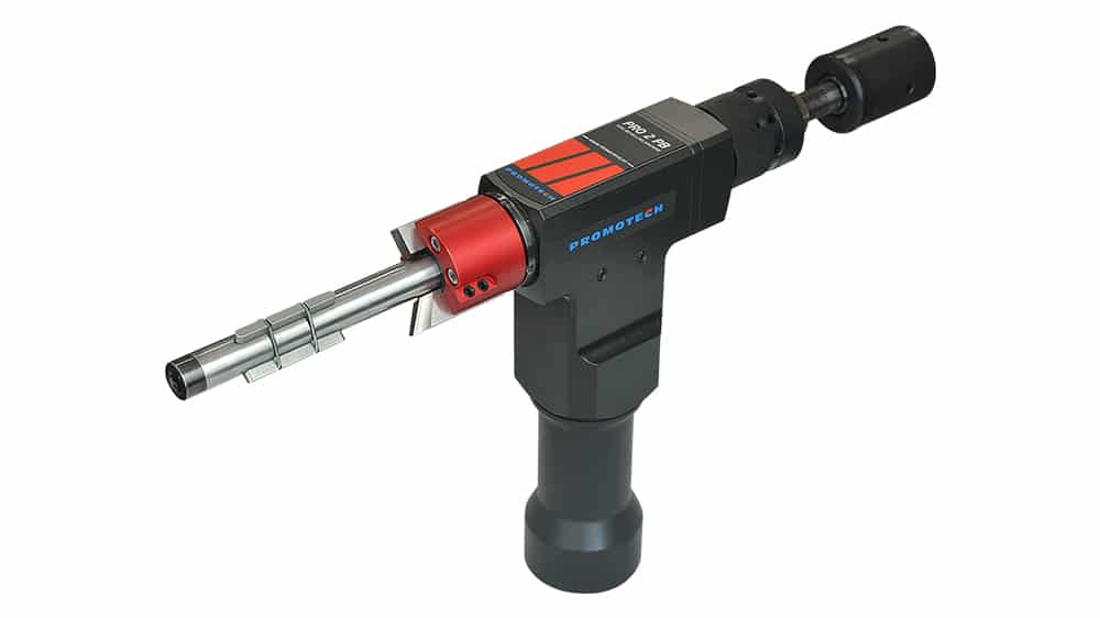 پخ زن لوله مدل PRO-2 PB با امکان کار بصورت پنوماتیکی ، شارژی و الکتریکی ساخت پروموتک لهستان